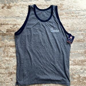Men’s Champion Logo Tank Top - Dark Blue - Size Large